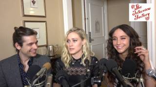 Stella Maeve, Olivia Taylor Dudley & Jason Ralph "The Magicians" talk about season two.