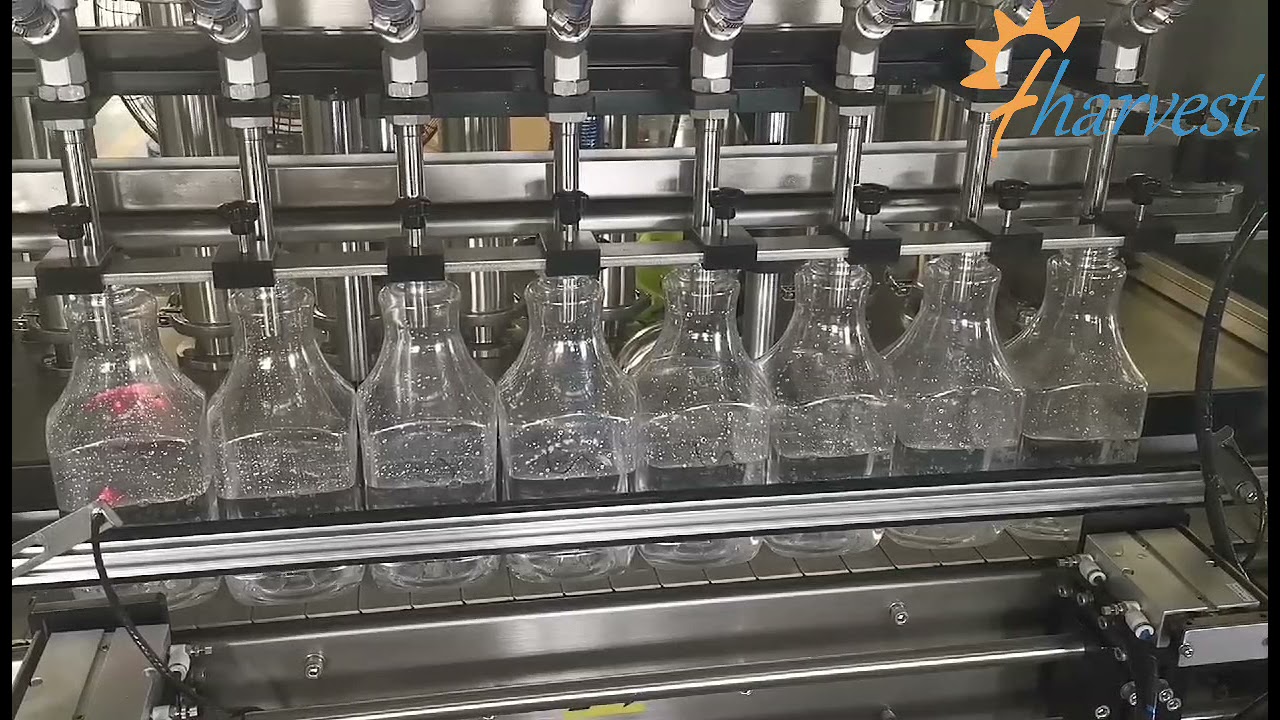 Flerhodefyllingsmaskin, automatisk væskefyllingsmaskin, plastflaskefyllingsmaskin