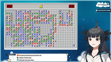 artemis was shocked on how many still watch her playing minesweeper