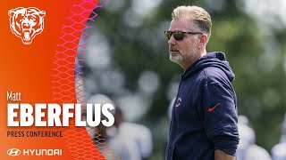 Eberflus on Hall of Fame, preparing for 'big week' ahead | Chicago Bears