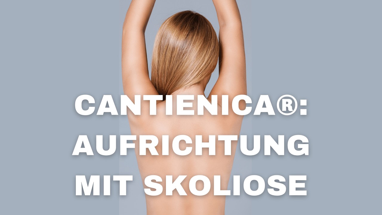 Skoliose sanft aufrichten – 10 Minuten CANTIENICA® Sequenz 🦋💕💫