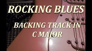 Rockin Blues Backing Track in C Major chords