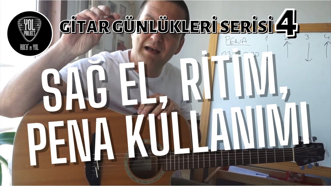 Gitar Günlükleri Serisi 4 - Sağ El, Ritim, Pena Kullanımı