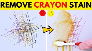 How to Get Crayon Marks Off Walls Without Removing Paint | Simple 3 Method