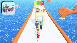 FAMILY RUN 3D 👪💕 Game All Level s Android,iOS NEW BIG UPDATE Levels 1 3 #Shorts screenshot 4