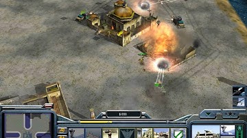 2v2 CXN - game vs 2 noobs [Command And Conquer Generals Zero Hour Mutliplayer]