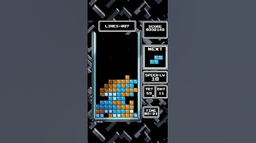 Insane Classic Tetris Downstack #tetris