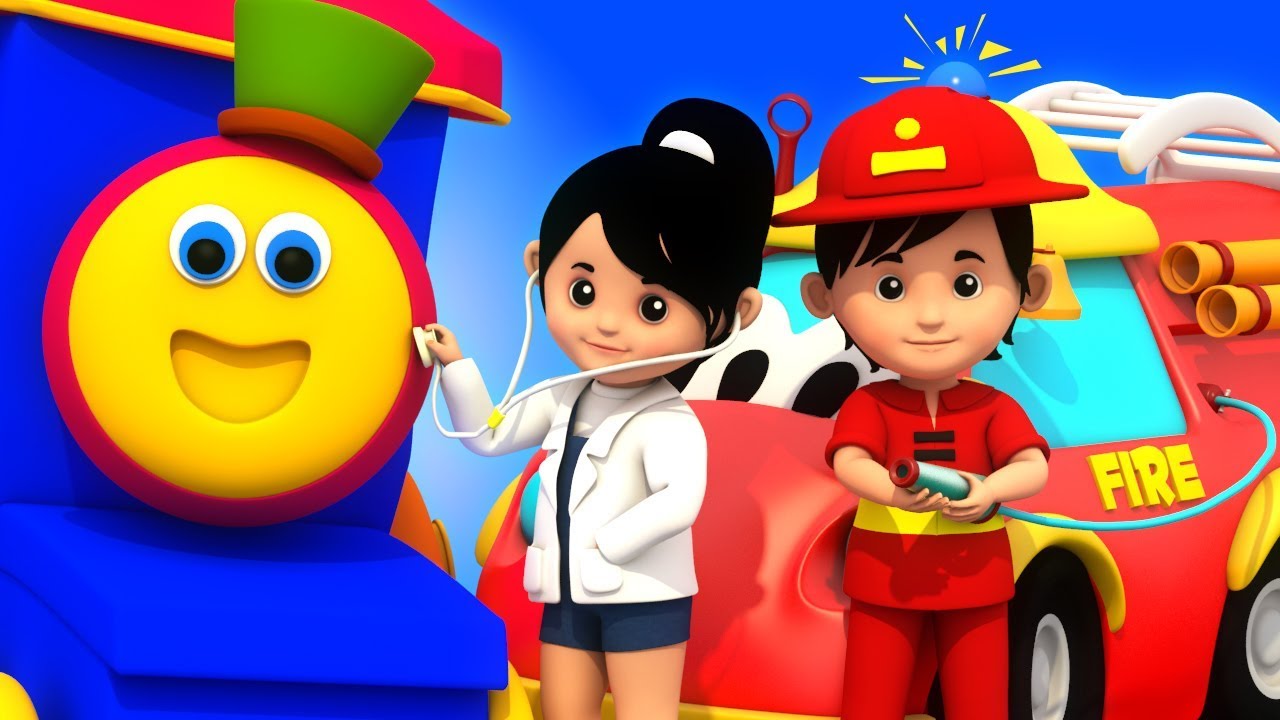 kids anka Community Helpers | Learning Street With Bob | Word Play | Children Learning Video by Kids Tv