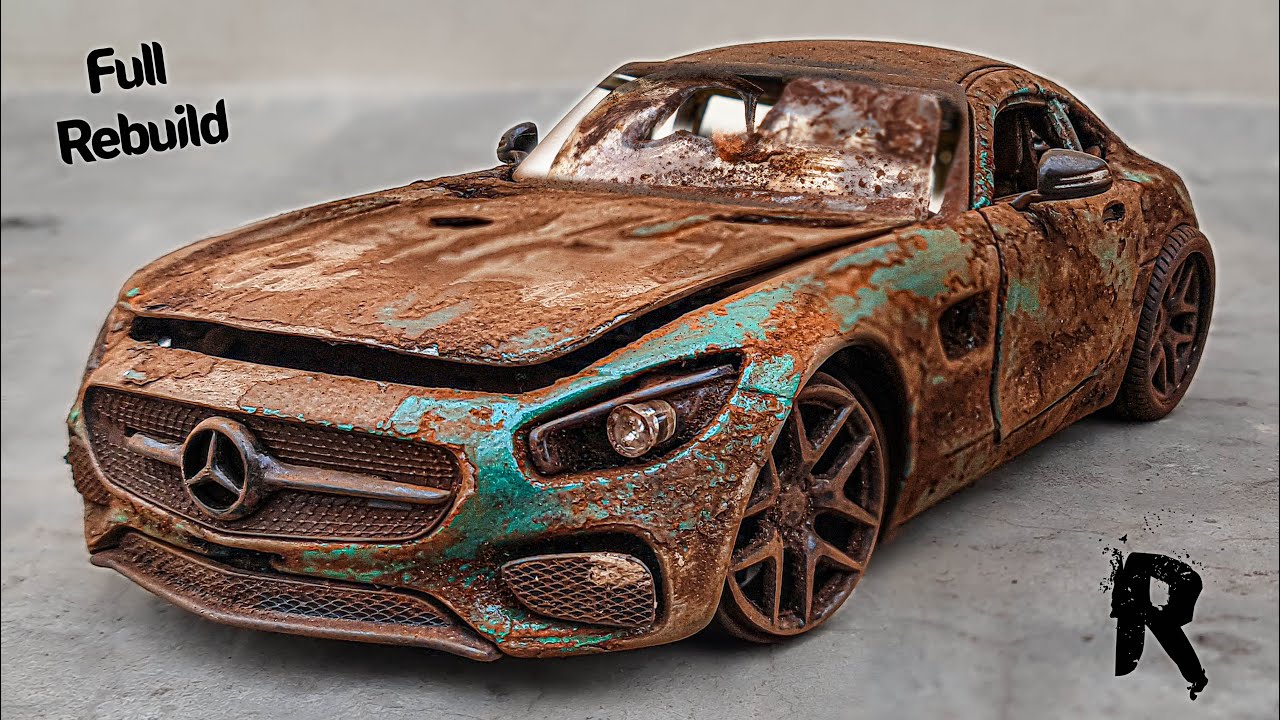 Abandoned Mercedes AMG GT - Unbelievable Restoration - YouTube