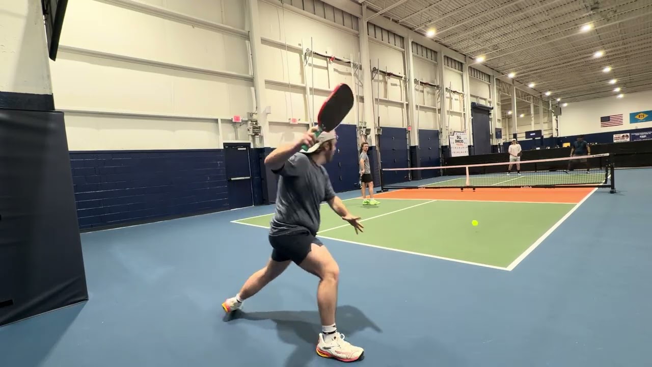 NEW RPM Q2 Gameplay! 4.5 Pickleball. Dink, Counter Drive in Men's Doubles. Dan/Matt vs Jeremy/Vin 1