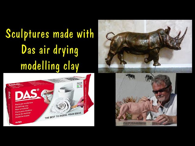 Sculpting Air Dry clay #dasclay 