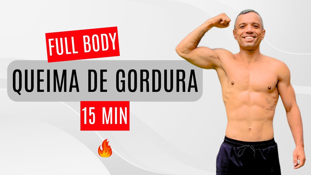 HIIT 15 Min Full Body — Queima de Gordura Intensa em Casa (Sem Equipamentos)