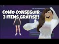 Como pegar 3 tens grtis super lindos ii ybloxy juh