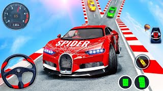 GT Spider Car Master Driving Simulator - Impossible Sport Car Stunt Racing - Android GamePlay screenshot 4