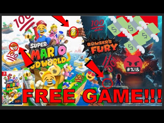 Super Mario 3D World + Bowser's Fury Nintendo Switch Account  pixelpuffin.net Activation Link