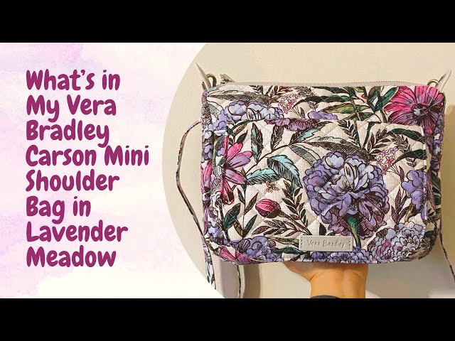 Vera Bradley Carson Mini Shoulder Bag Hummingbird Park by Vera Bradley