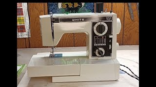 White Model 1099 (The Jeans Machine)