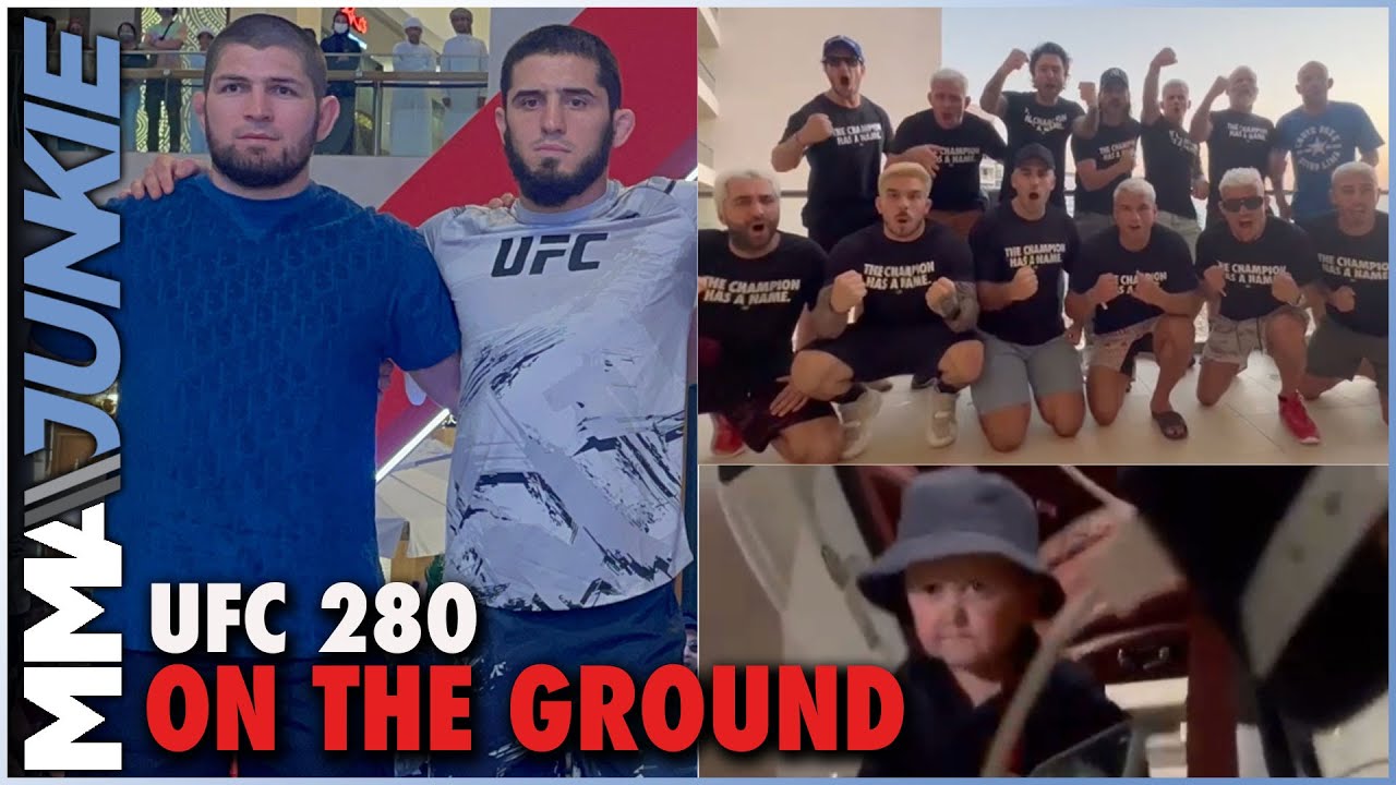 Video UFC 280 On the Ground fight week vlog ahead of huge event