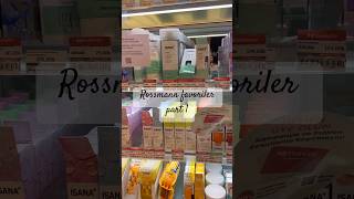 Rossmann Favoriler Part1 Reklam Değil