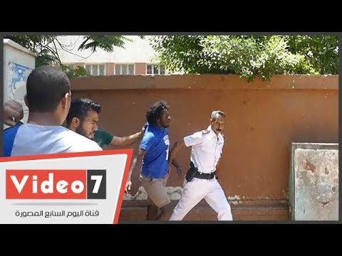 مشاجرة بين طلاب الثانوية أمام مدرسة بالدقى والأمن يضبط طالبين