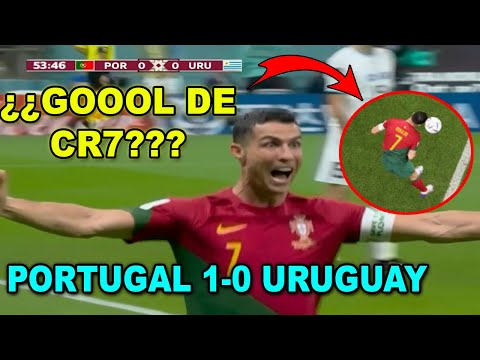 CRISTIANO RONALDO GOL PORTUGAL 2-0 URUGUAY MUNDIAL QATAR 2022