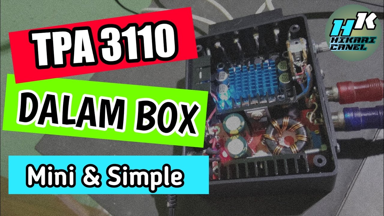 Mereview Power Mini Class D - Dalam Box - Simple Miniatur