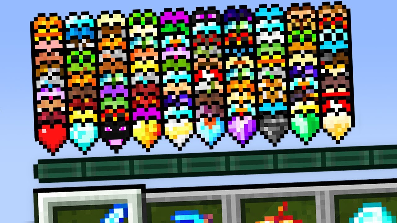 Minecraft, But With 100 Custom Hearts...