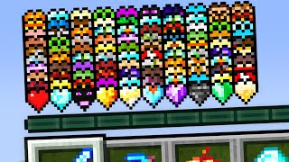 Minecraft, But With 100 Custom Hearts...