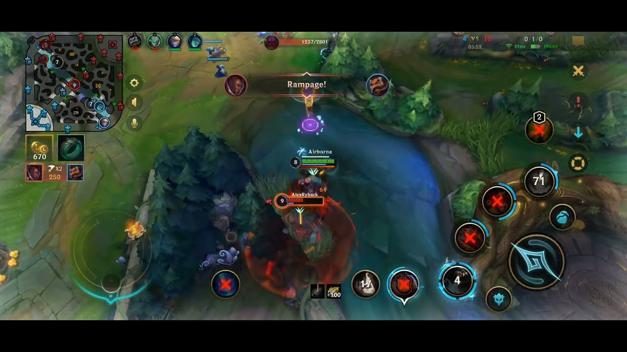 Ranked Gameplay Ep.33 - Wild Rift (League Of Legends Mobile)