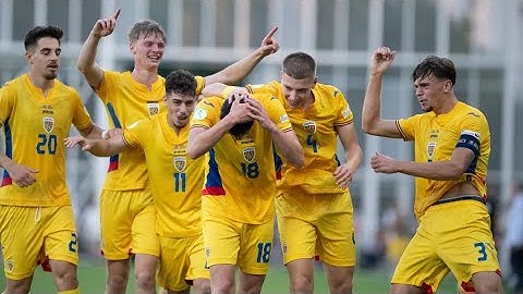 REZUMAT ROMANIA U19 - DANEMARCA U19 (3-0) | ROMANIA SE CALIFICA IN SEMIFINALE!