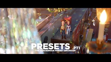 RenderMan Fundamentals - Preset Browser .pt1
