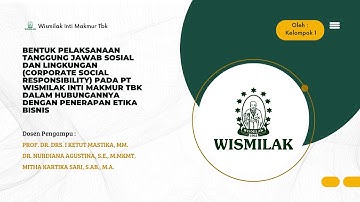 Corporate Social Responsibility (CSR) – PT Wismilak Inti Makmur Tbk. 