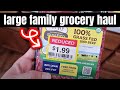 HUGE GROCERY HAUL | FEEDING A FAMILY OF 6 FOR UNDER $300 A MONTH | FRUGAL FIT MOM