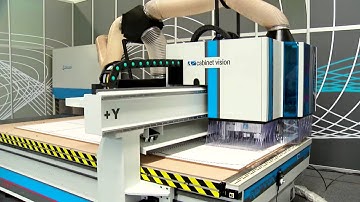 AES RAPTOR Cabinet Vision - 3 Axis CNC Router - The Fastest Way From Design to Production