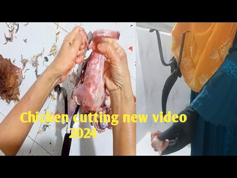 Beautiful Woman Chicken Slaughter || 2024 New Video ||#sume #viralvideo #shortsvideo #subscribers