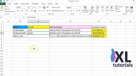 How To Extract Part Of Text String From Cell In Excel