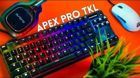 (Modded) [APEX PRO TKL] sound test...🤤
