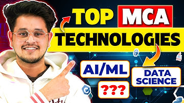 💥Top 3 Emerging Technologies for MCA 2025🤑AI/ML or Data Science💥#mca #mcajobs #salary #aiml