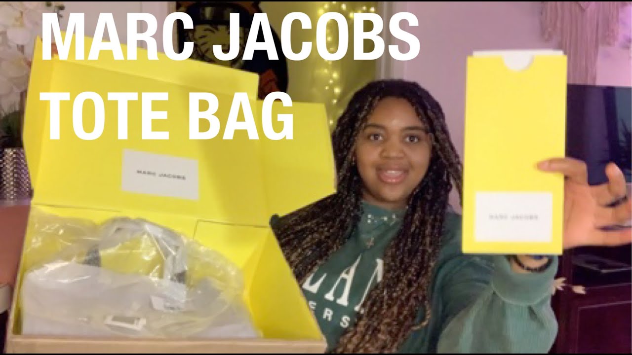 THE MARC JACOBS TOTE BAG UNBOXING & REVIEW MONOGRAM COLLECTION