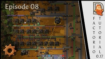 Factorio 1.0 Tutorial Walkthrough #8 - Gears on the Bus Go Round and Round
