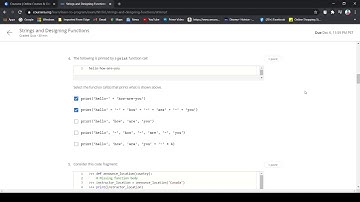 Coursera Week 2 Quiz Answers | 100 % correct Python Learn to program