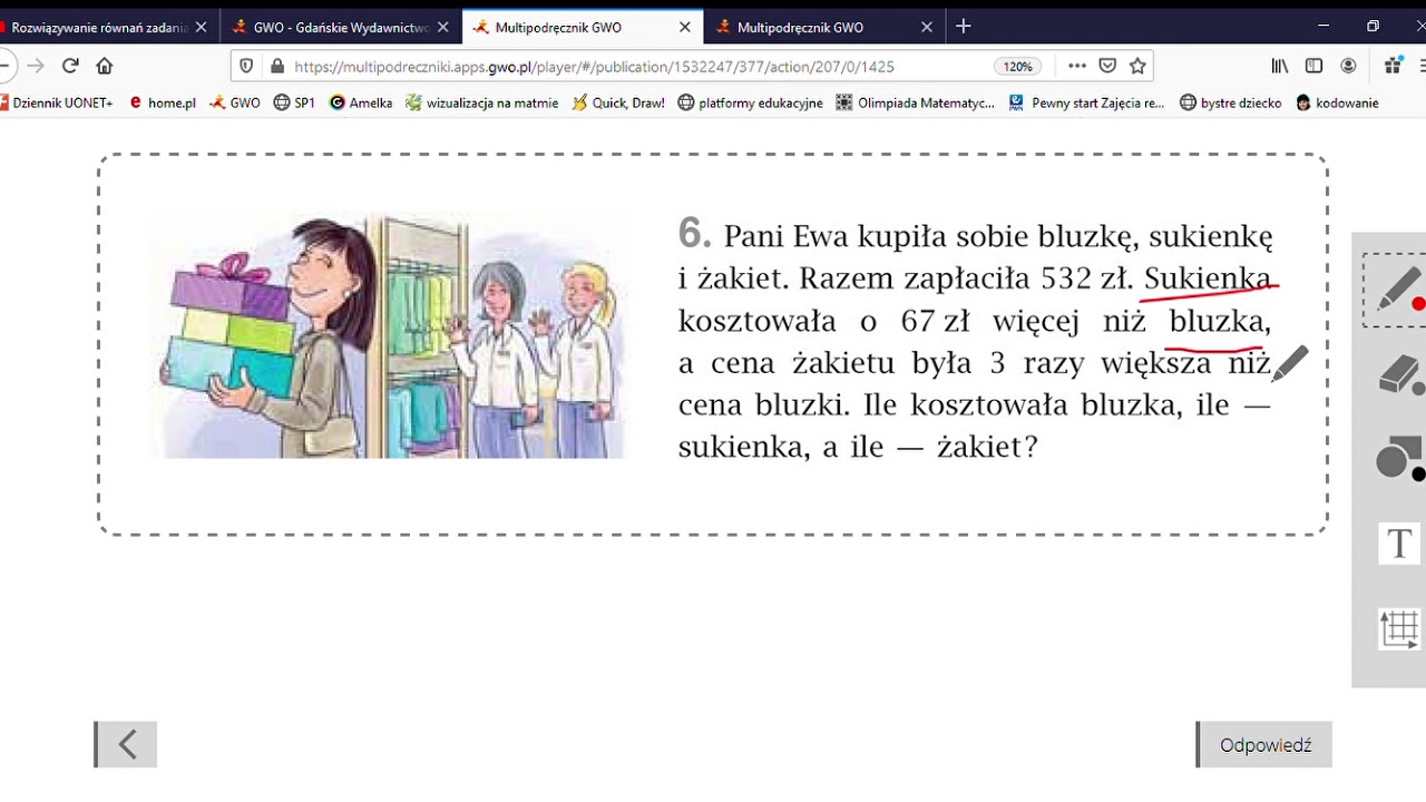 Sprawdzian Z Matematyki Kl 6 Wykonywanie Rownan Rozwiązywanie równań klasa 6 - YouTube