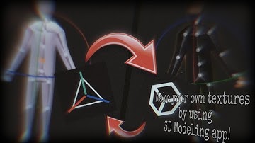 How to Make your own textures by using "3D Modeling app"