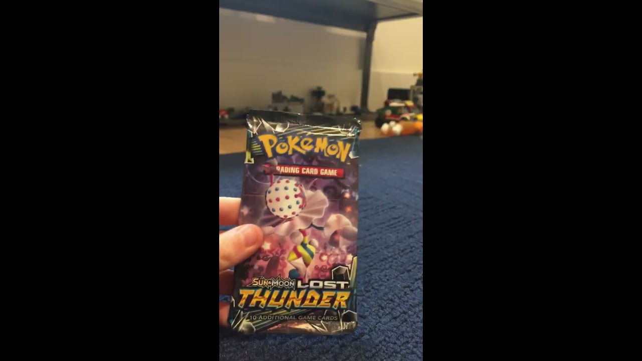Pokémon pack opening