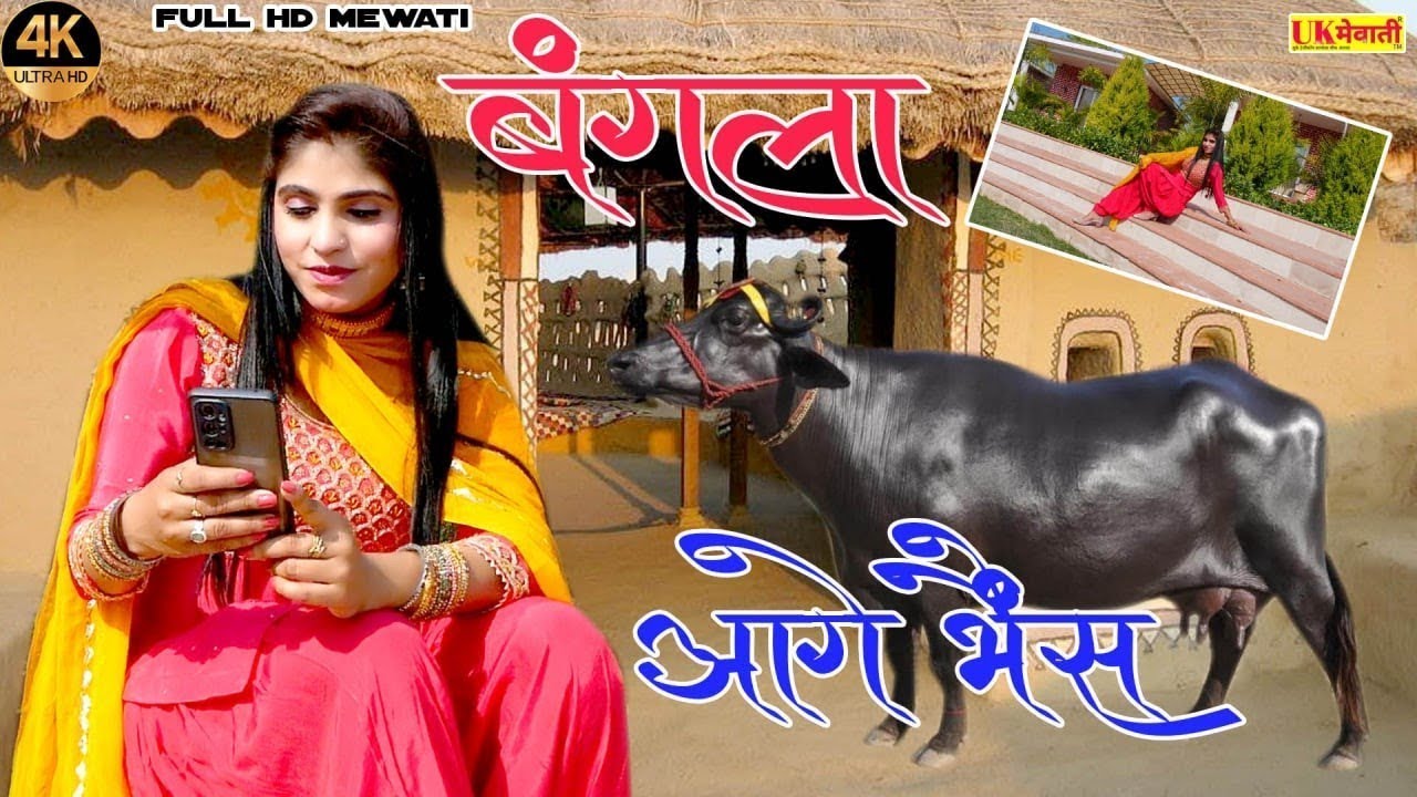 भुखी रैंके यूके बंगला आगे भैंस ! Bangla Aage Bhains Mewati Sahin Apsana & Puja   Mewati Video~2026