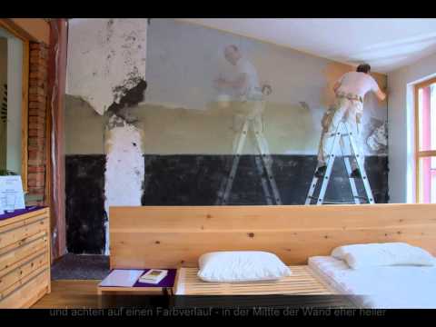 Shabby chic wir rocken die wand, vintage wandgestaltung mit lehm ...