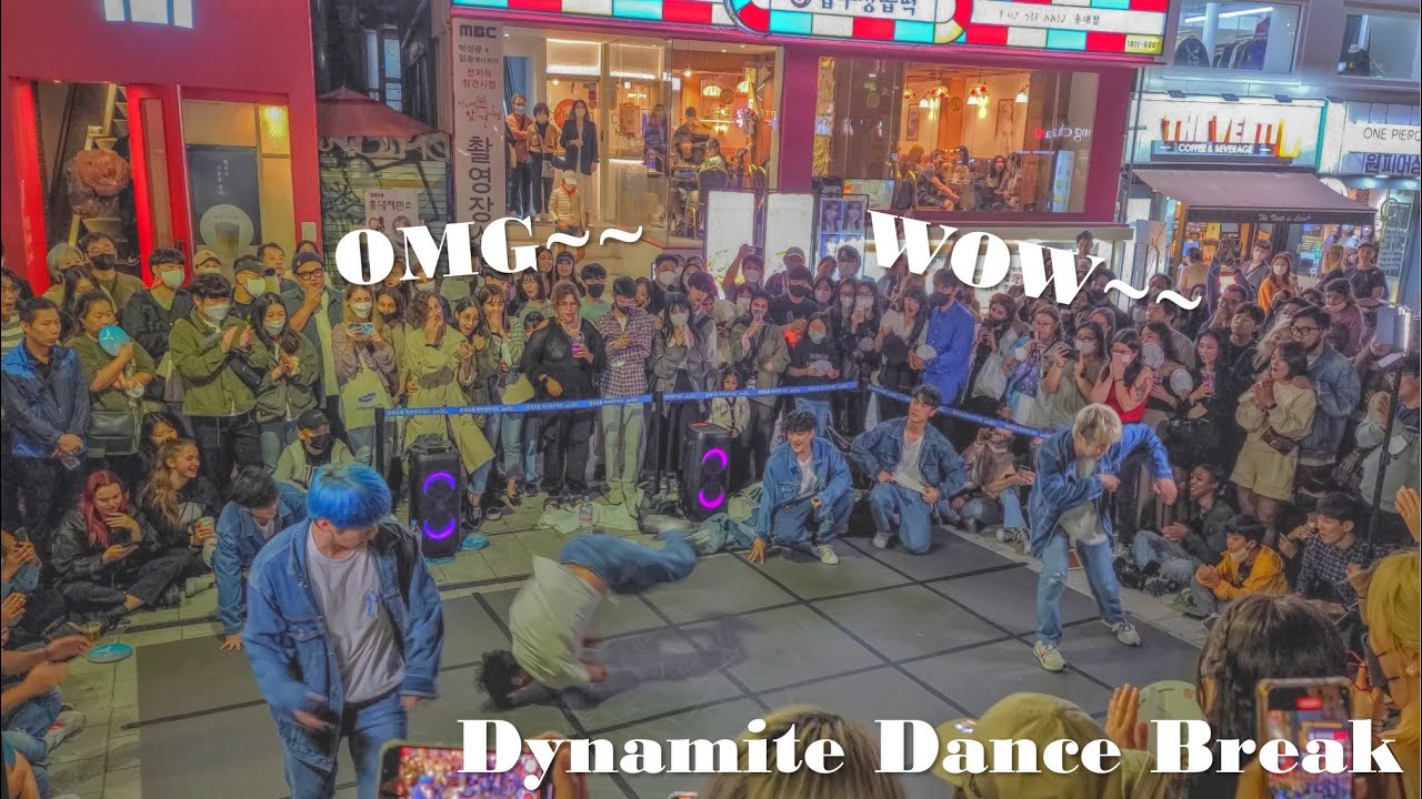 Dynamite Dance Break | Hongdae Busking | W.I.T
