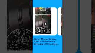 Disney Magic Holiday Pixie Dust Projection Reflector LED Spotlight Outdoor
