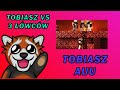 EWRON OGLĄDA TOBIASZ vs 3 ŁOWCÓW - REWANŻ FINAŁU (minecraft speedrun)