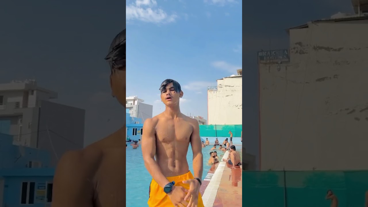 Swimming pool Masti 🥵💦🥰 